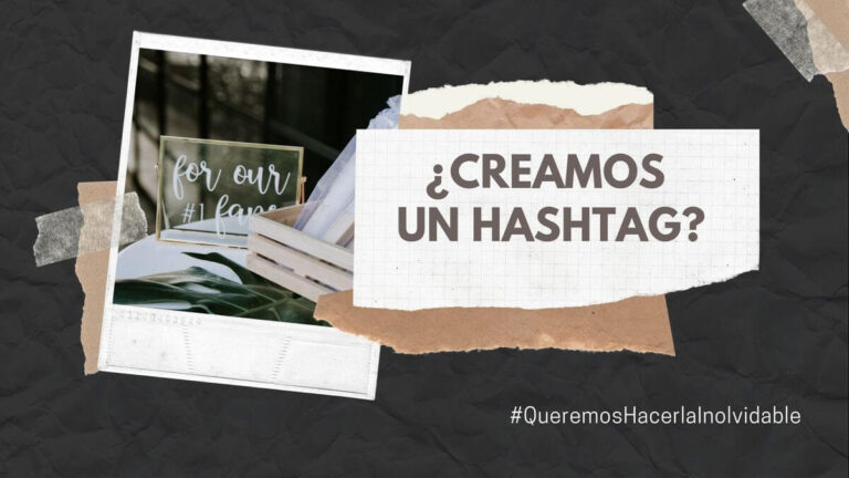 Hashtag for wedding | Wink Events