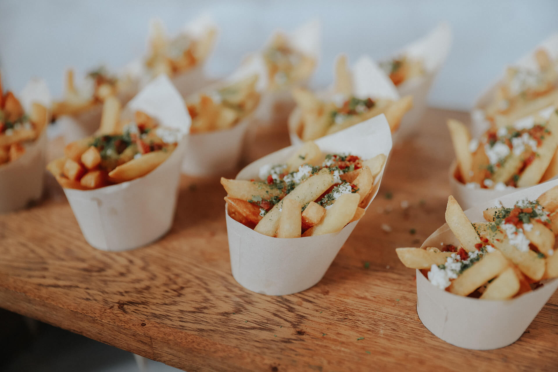 Pasabocas para una boda y sus invitados