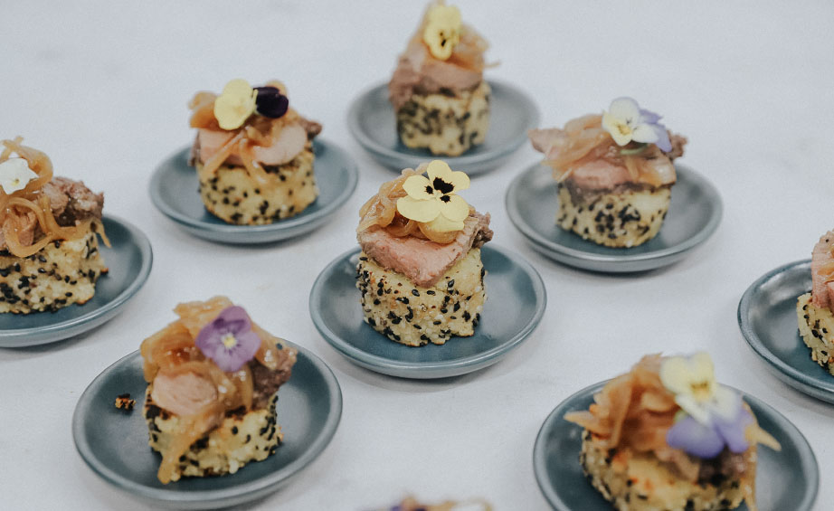 Pasabocas de sal en tu boda