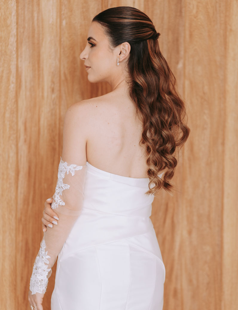 vestido de novia sencillo