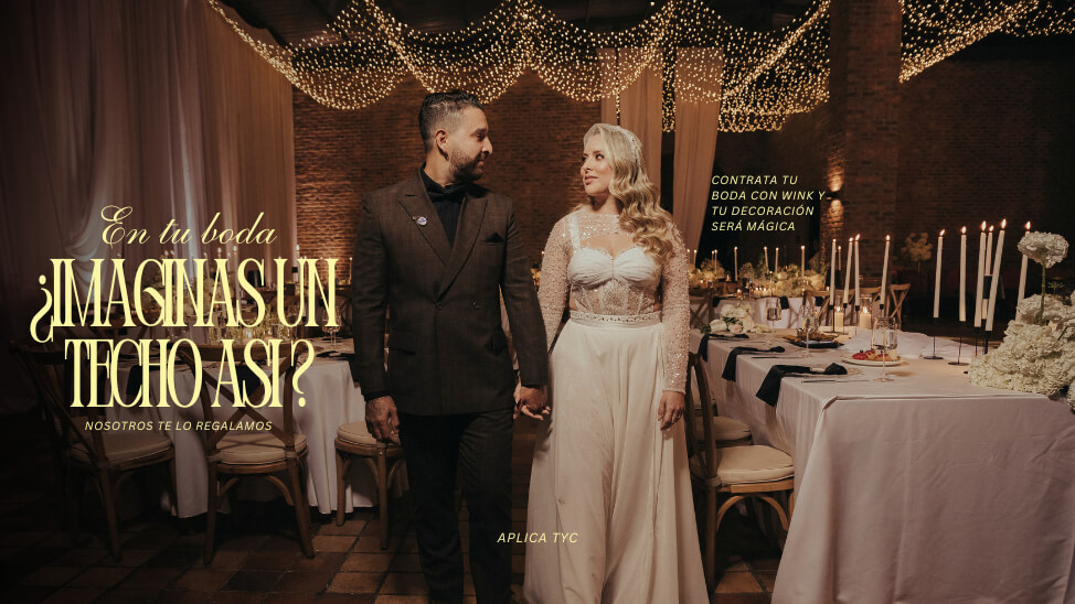 Wink Eventos en Febrero 2026 agenda tu boda