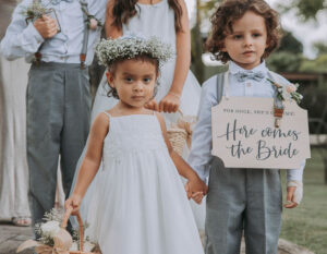 Pajecitos de una boda